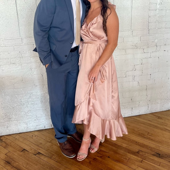 Samantha Ruffle Wrap Dress - Picture 4 of 4